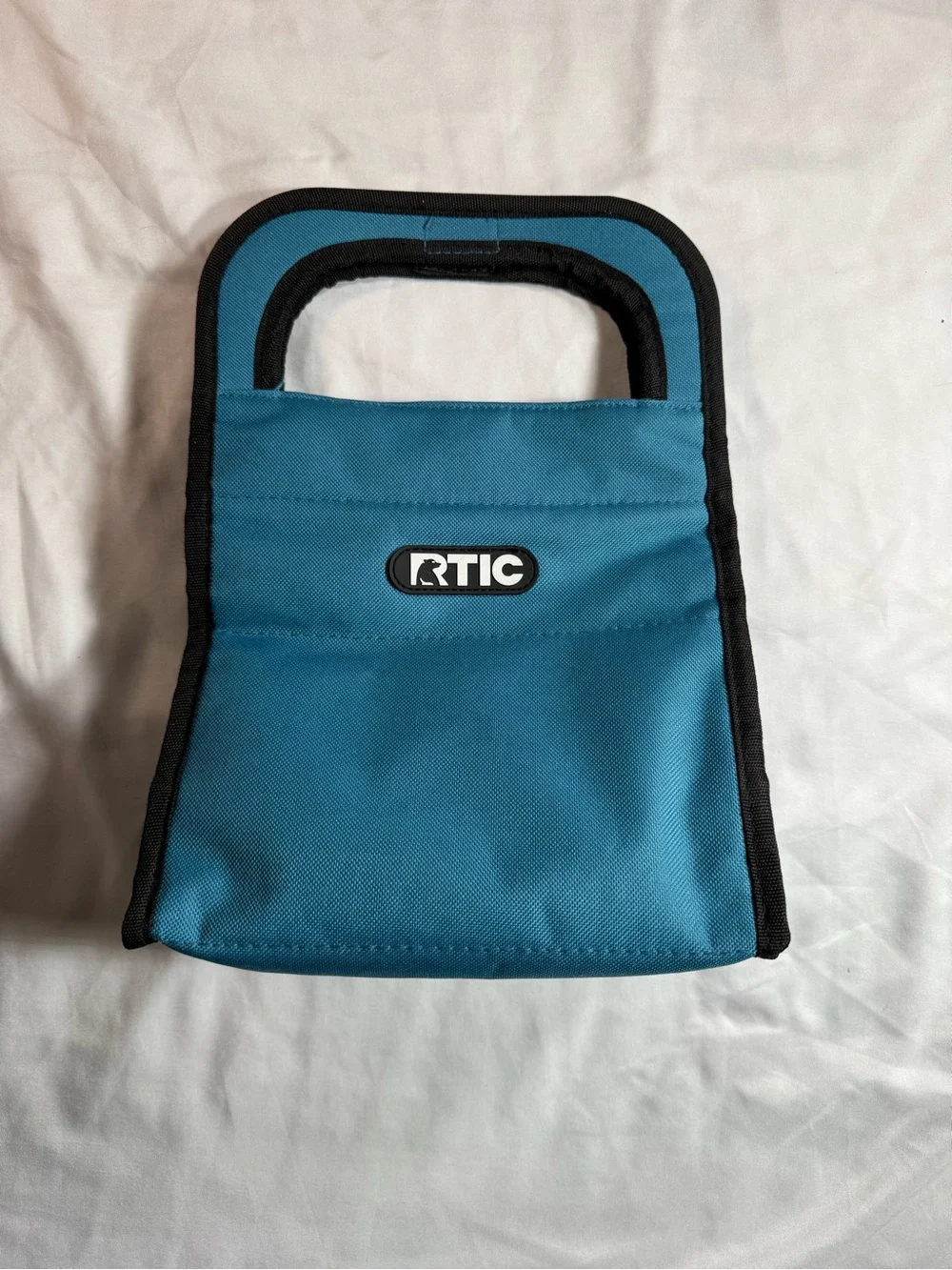 RTIC Foldable Insulated Lunch Bag / Personal Cooler - Teal Blue